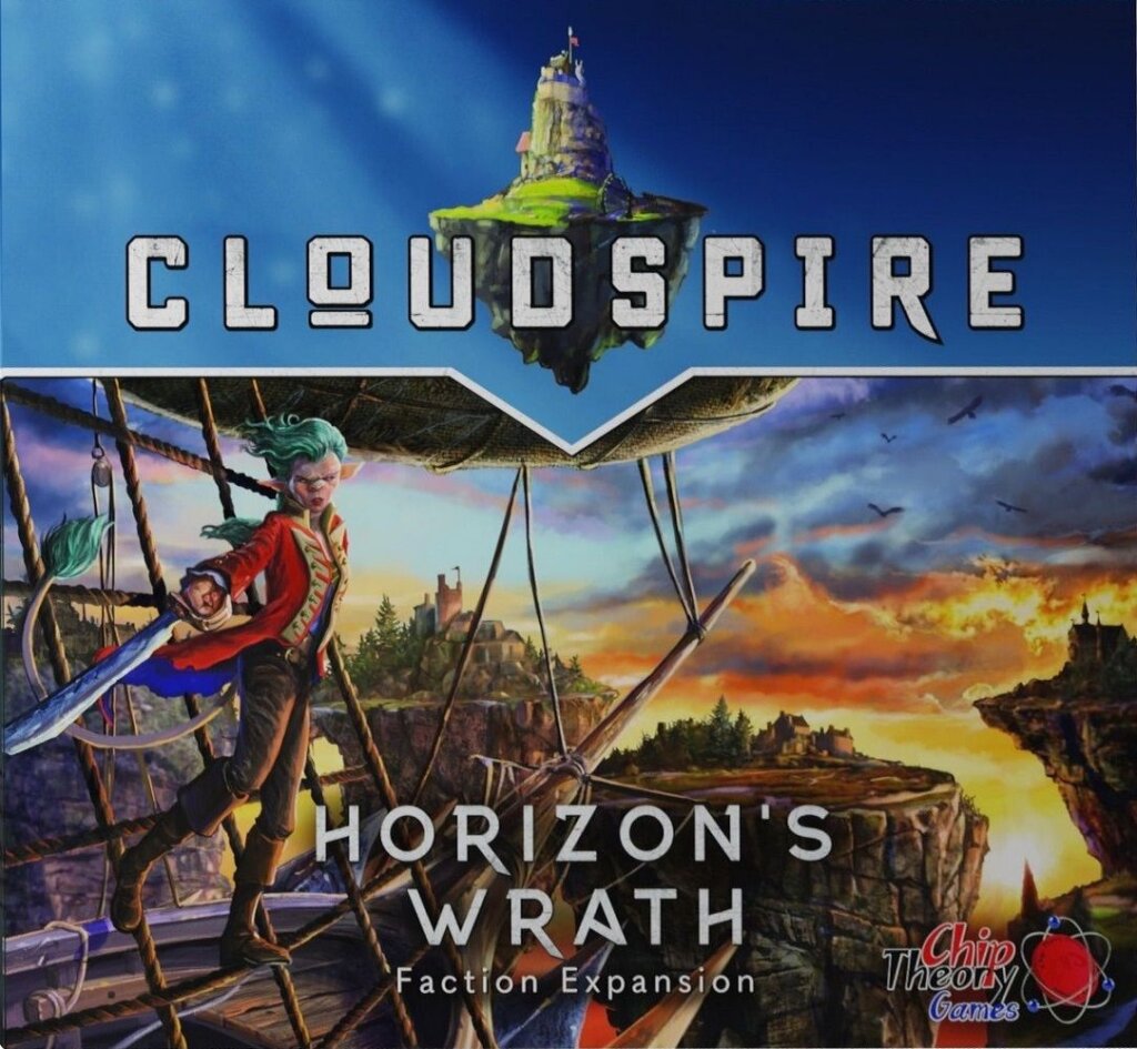 Cloudspire: Horizon’s Wrath – Faction Expansion board game cover