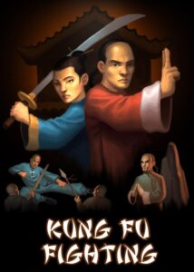 Kung Fu Fighting board game cover
