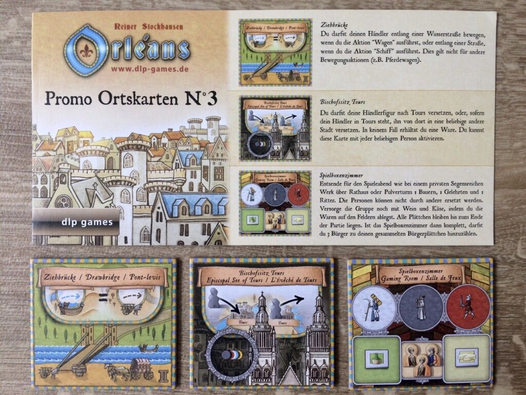 Orléans: Promo Ortskarten N°3 board game cover