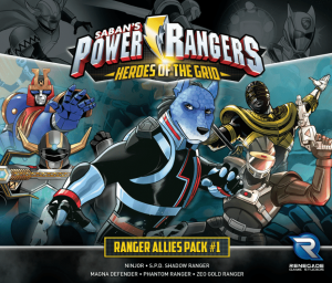 Power Rangers: Heroes of the Grid – Ranger Allies Pack #1 board game cover
