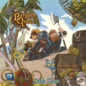 Bargain Quest: Sunk Costs board game cover