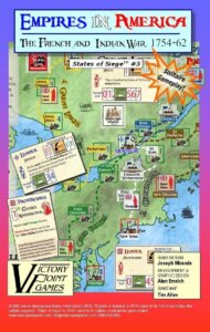 Empires in America: The French and Indian War board game cover