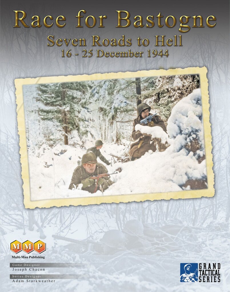 Race For Bastogne board game cover