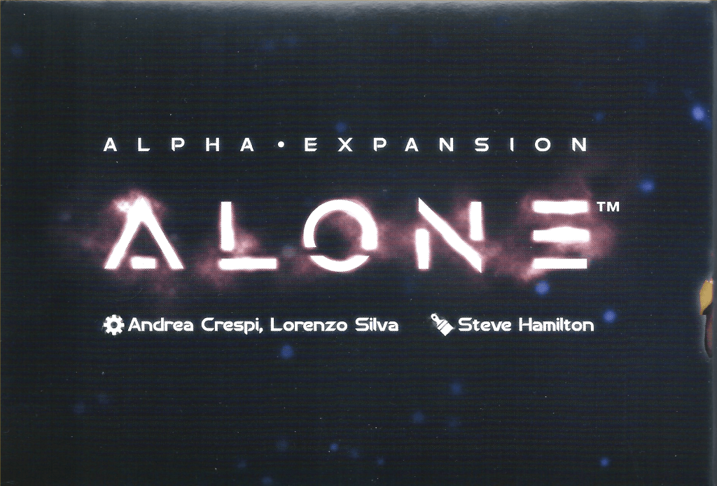 Alone: Alpha Expansion board game cover