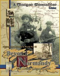 Beyond Normandy: The British Advance, 1944 – A Panzer Grenadier Game board game cover