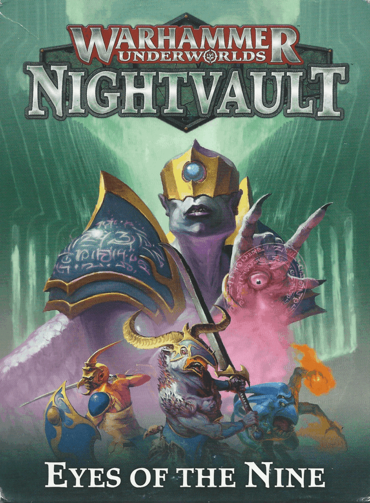 Warhammer Underworlds: Nightvault – The Eyes of the Nine board game cover