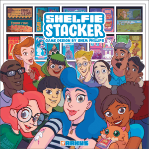 Shelfie Stacker board game cover