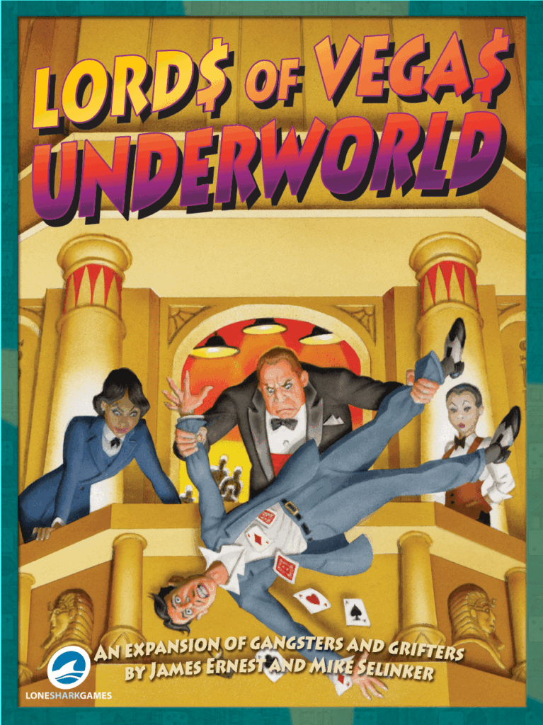 Lords of Vegas: Underworld board game cover