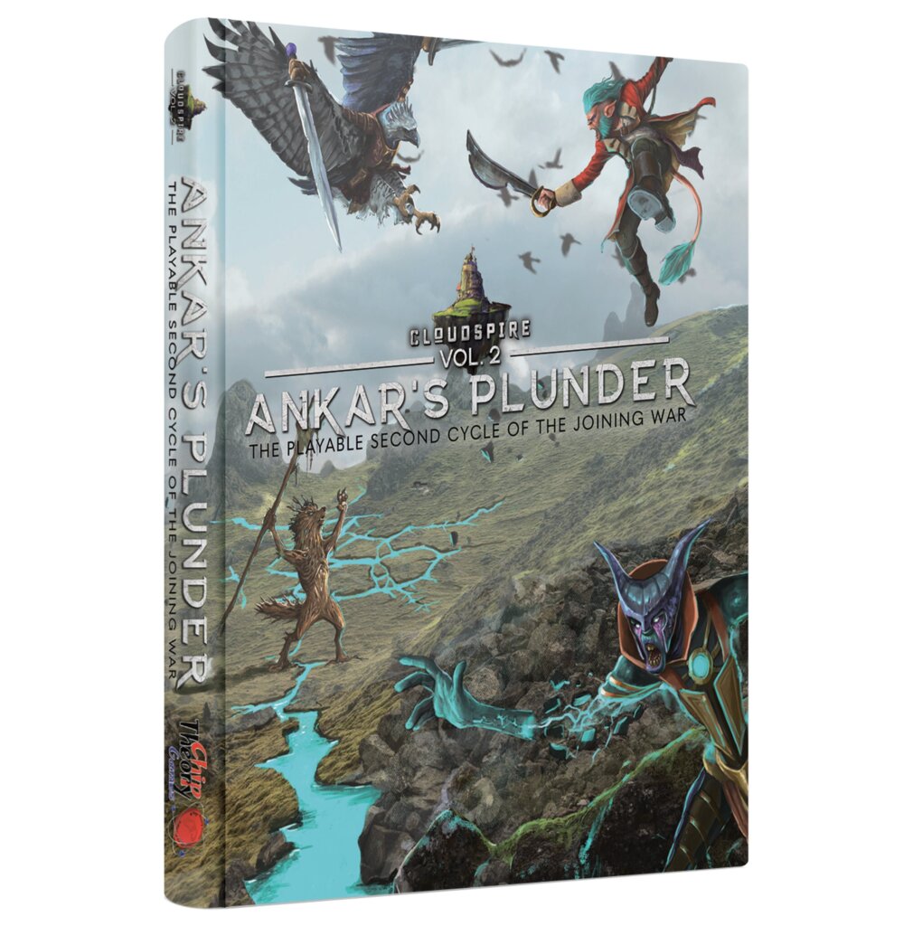 Cloudspire: Ankar’s Plunder – Bonus Scenarios & Skirmishes board game cover