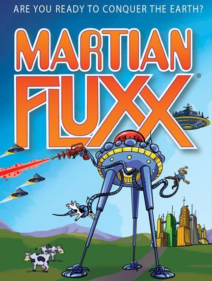 Martian Fluxx board game cover