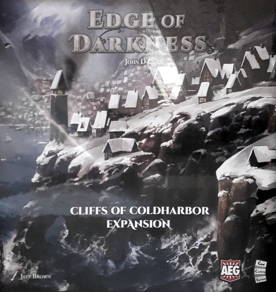 Edge of Darkness: Cliffs of Coldharbor board game cover