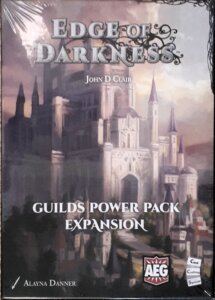 Edge of Darkness: Guilds Power Pack Expansion board game cover
