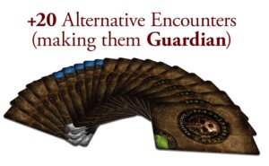 Tainted Grail: Past And Future Alternative Encounters Card Pack board game cover