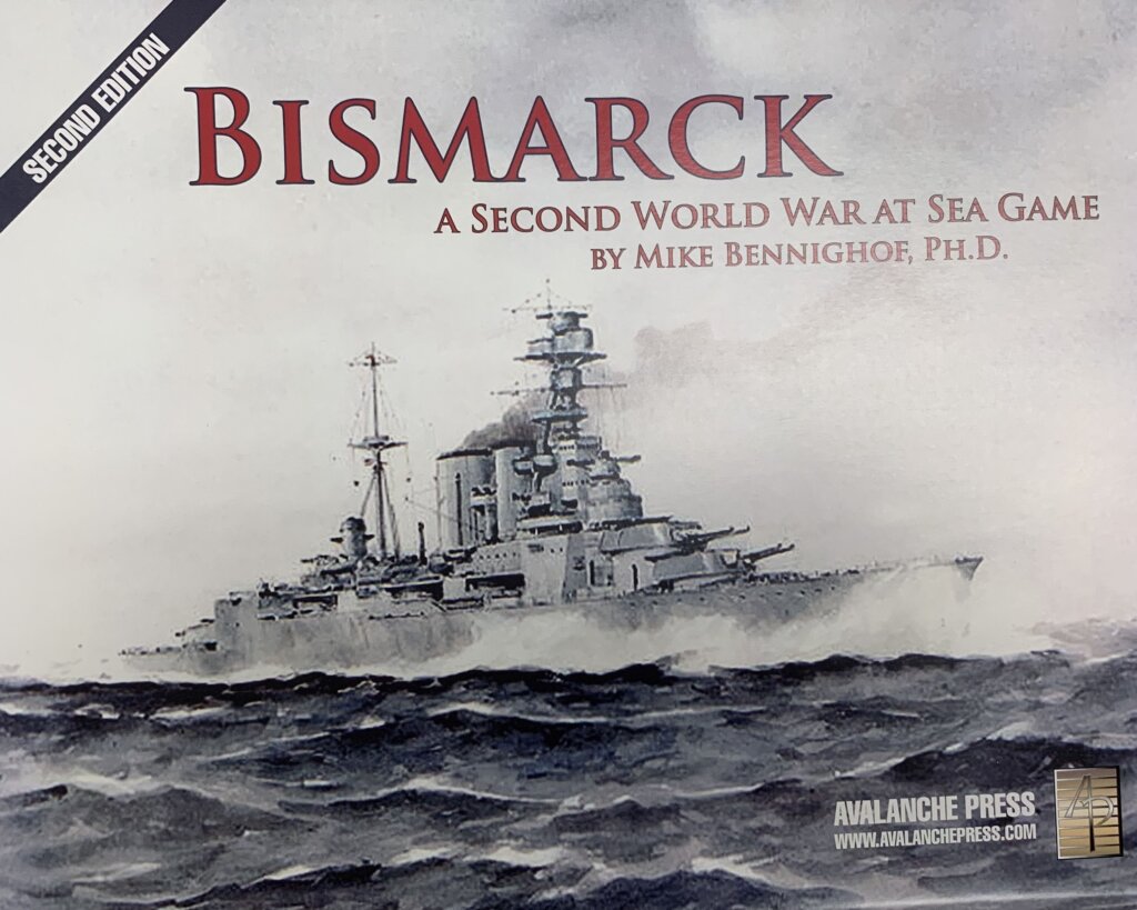 Second World War at Sea: Bismarck board game cover