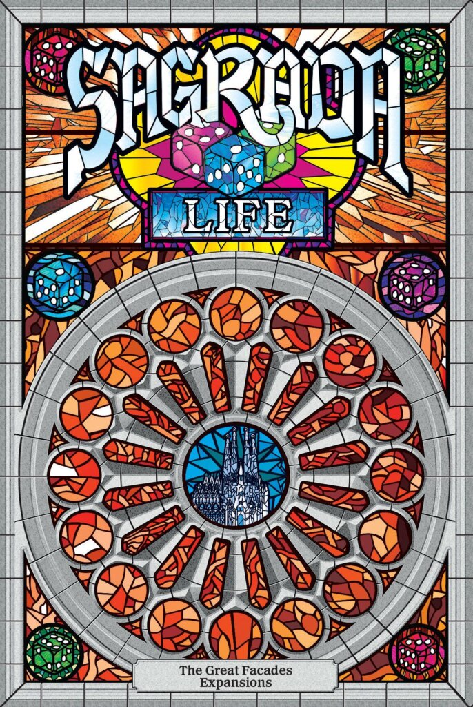 Sagrada: The Great Facades – Life board game cover