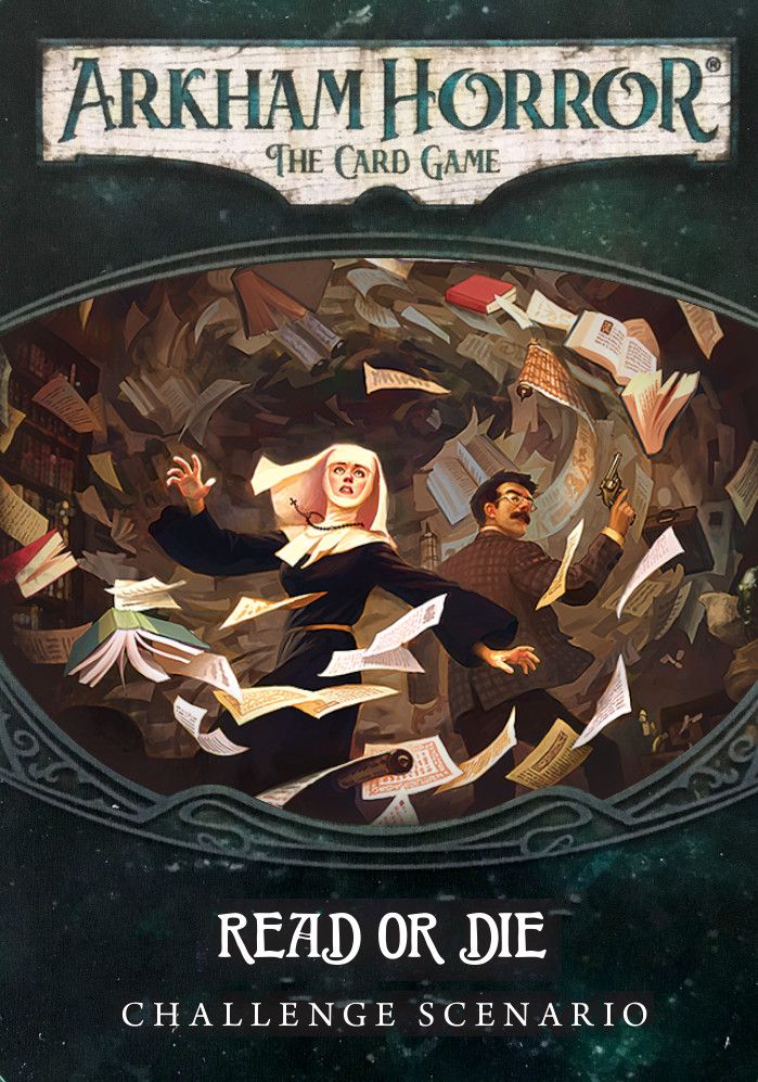 Arkham Horror: The Card Game – Read or Die: Challenge Scenario board game cover
