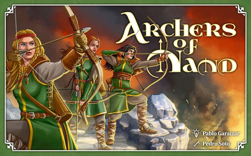 Archers of Nand board game cover