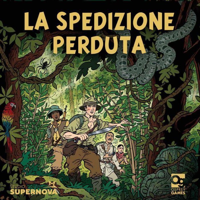 La Spedizione Perduta board game cover