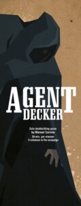 Agent Decker board game cover