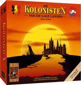 De Kolonisten van de Lage Landen board game cover