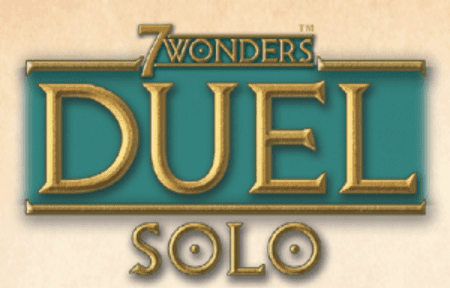 7 Wonders Duel: Solo board game cover
