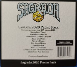 Sagrada: 2020 Promo Pack board game cover