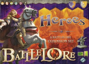 BattleLore: Heroes Expansion board game cover