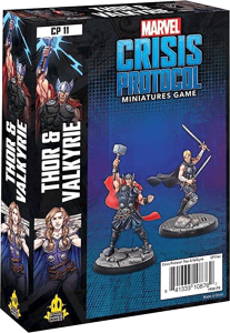 Marvel: Crisis Protocol – Thor and Valkyrie board game cover