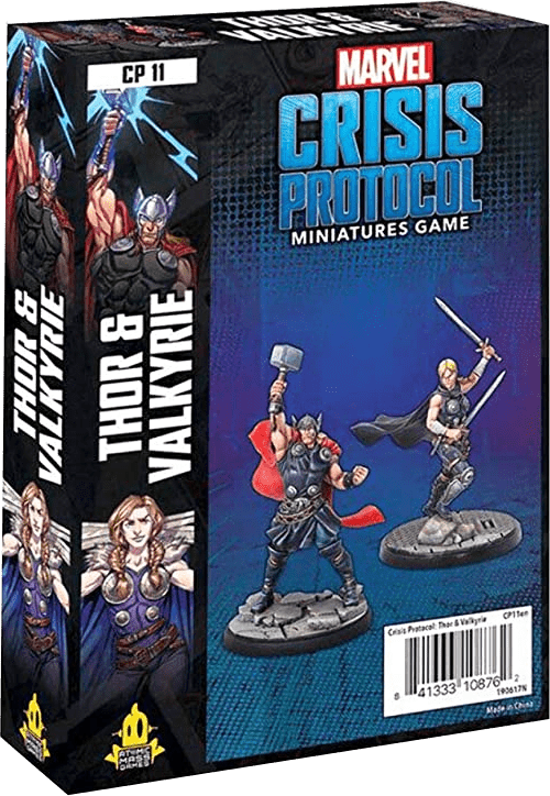 Marvel: Crisis Protocol – Thor and Valkyrie board game cover