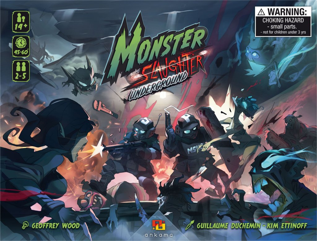 Monster Slaughter: Underground board game cover
