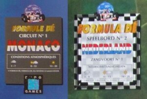 Formula Dé Circuits 1 & 2: Monaco & Zandvoort 1 board game cover