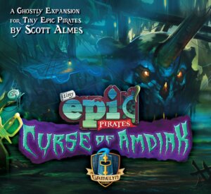 Tiny Epic Pirates: Curse of Amdiak board game cover