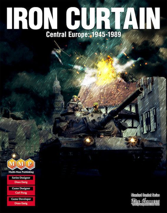 Iron Curtain: Central Europe, 1945-1989 board game cover