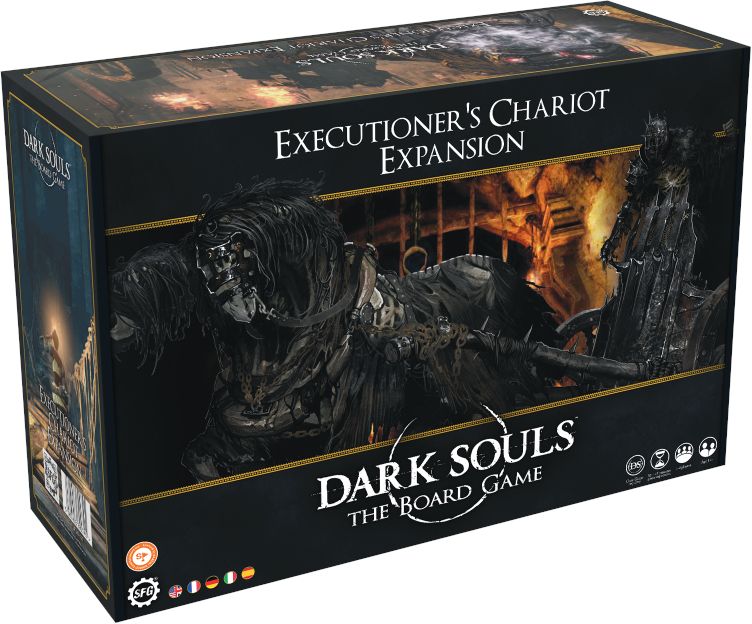 Dark Souls: The Board Game – Executioner’s Chariot Boss Expansion board game cover