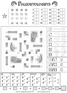 Paleontologists board game cover