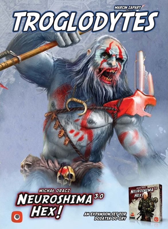 Neuroshima Hex! 3.0: Troglodytes board game cover