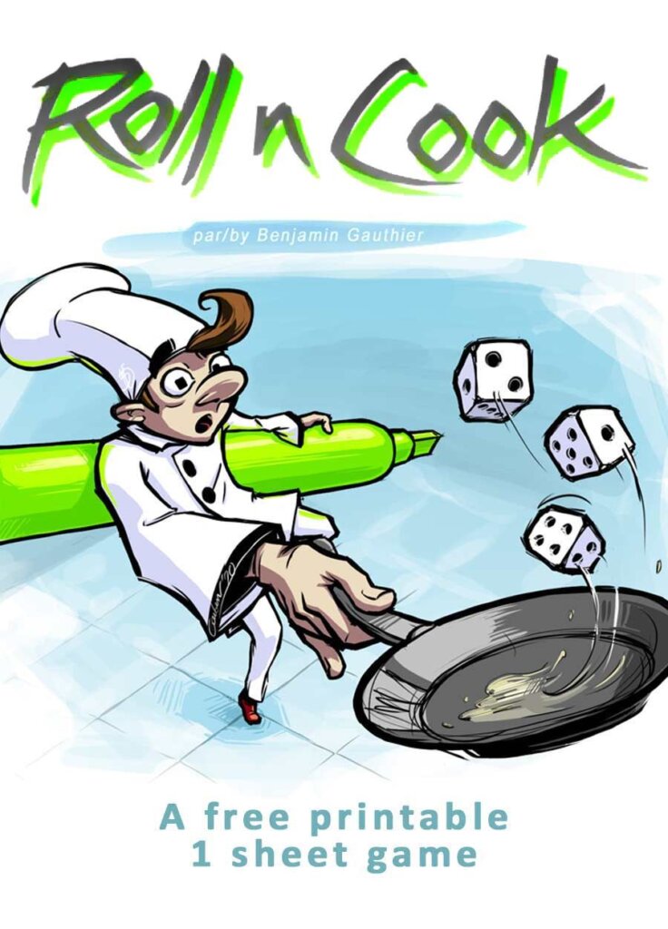 Roll n Cook board game cover
