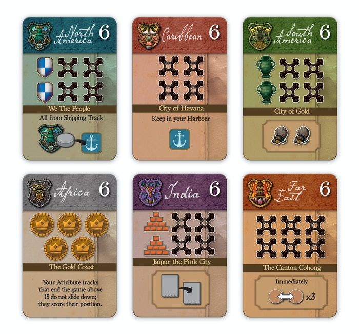 Endeavor: Age of Sail – Dominium Micro-expansion board game cover