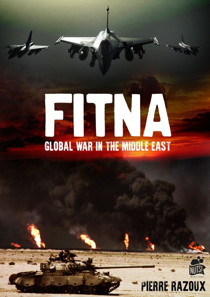 Fitna: The Global War in the Middle East board game cover