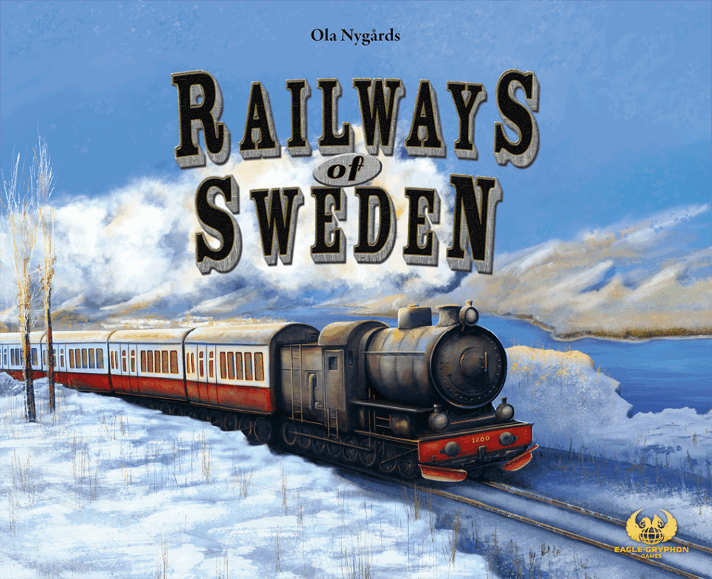 Railways of Sweden board game cover