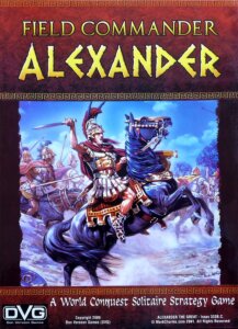 Field Commander: Alexander board game cover