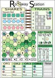 Rollway Station board game cover