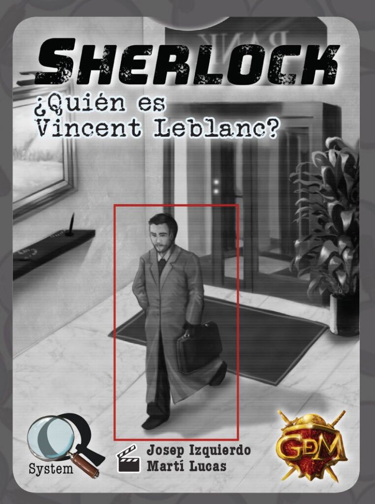 Sherlock: ¿Quién es Vincent Leblanc? board game cover