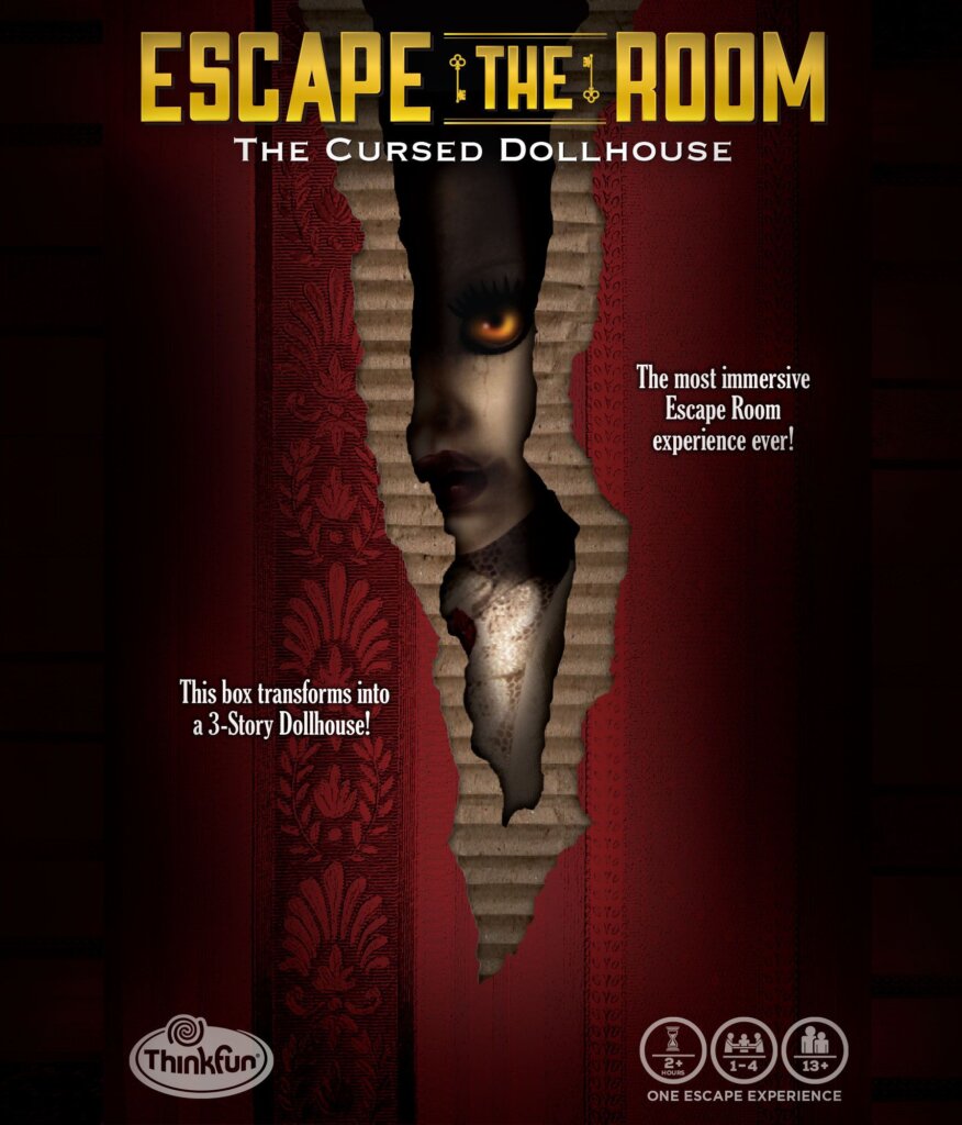 Escape the Room: The Cursed Dollhouse board game cover