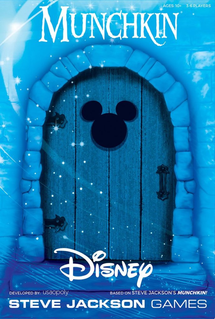 Munchkin Disney board game cover