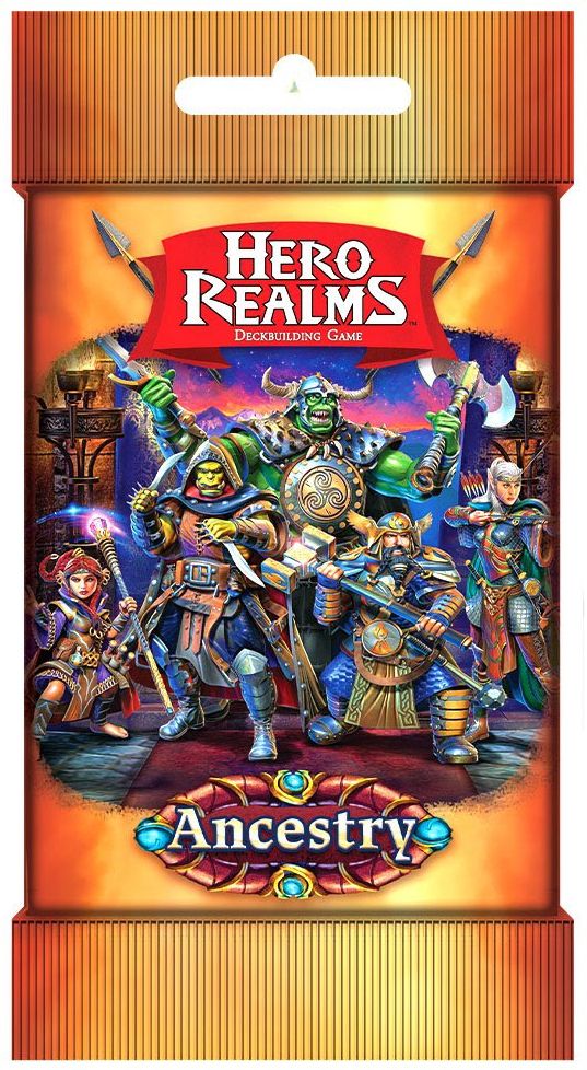 Hero Realms: Ancestry board game cover