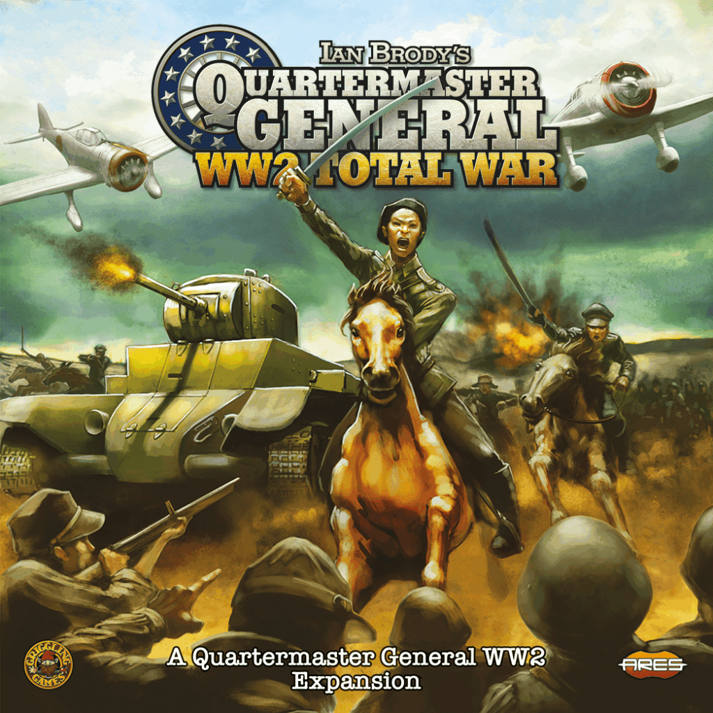 Quartermaster General WW2: Total War board game cover
