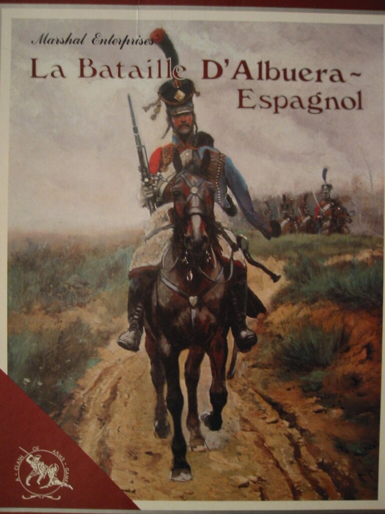 La Bataille d’Albuera: Espagnol board game cover