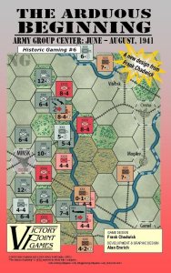 The Arduous Beginning: The Attack of Army Group Center June – August 1941 board game cover