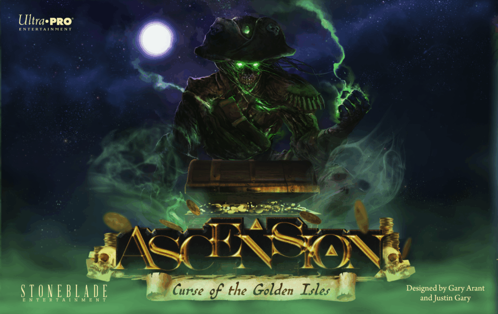 Ascension: Curse of the Golden Isles board game cover